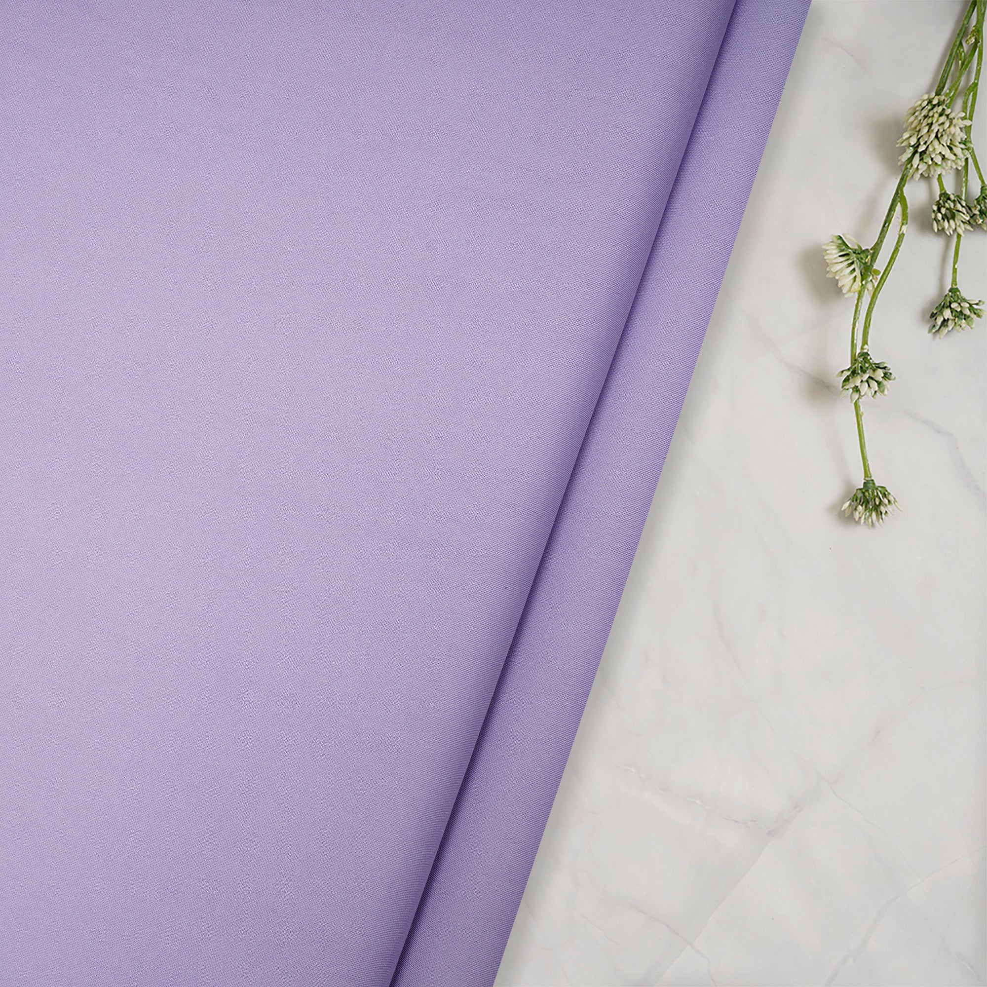 Lavender Solid Dyed Imported Neoprene Fabric (60" Width)
