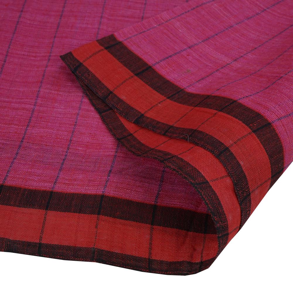 (Pre Cut 2.65 Mtr Piece) Multi Color Fancy Cotton Fabric
