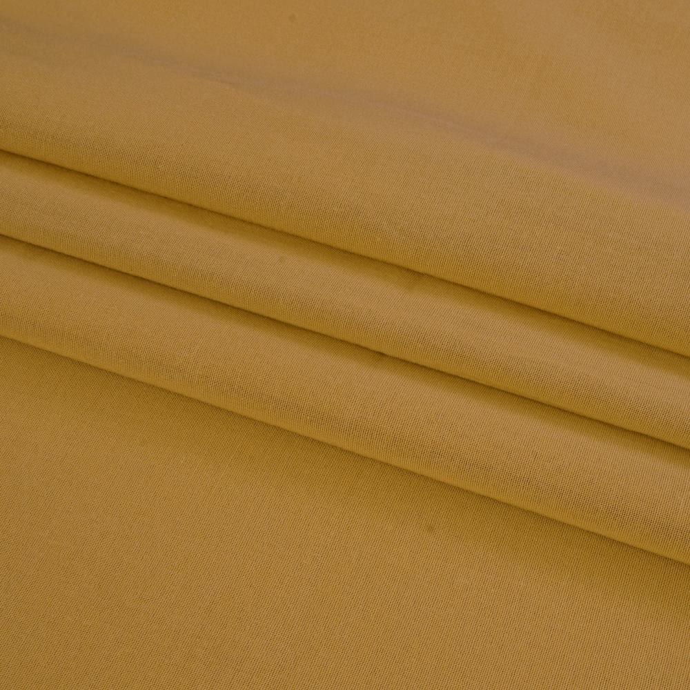 (Pre Cut 1.25 Mtr Piece) Moss Green Color High Twisted Cotton Voile Fabric