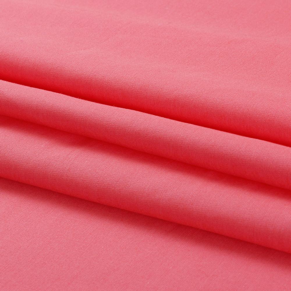 (Pre Cut 3 Mtr Piece) Salmon Color High Twisted Cotton Voile FabricBrown-Black Color Tie and Dye Printed Silk Dupatta with Tassels