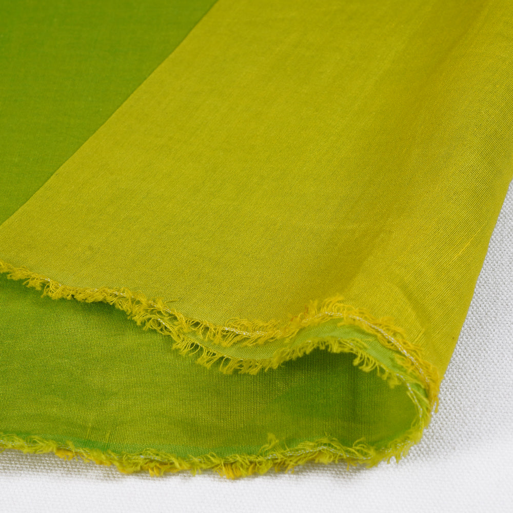 (Pre Cut 1.40 Mtr Piece) Multi Color Ombre Dyed Rapier Chanderi Fabric