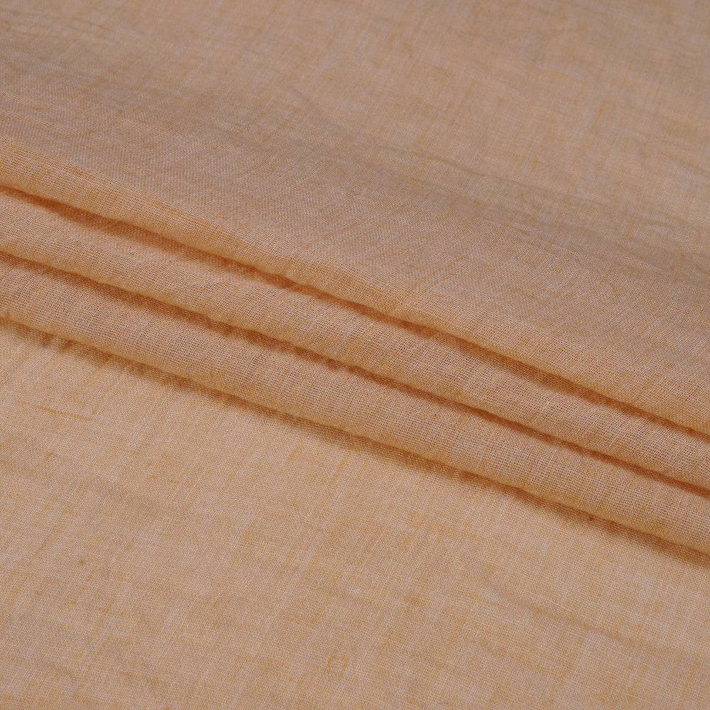 (Pre Cut 1.35 Mtr Piece) Mellow Color Cheese Cotton Fabric