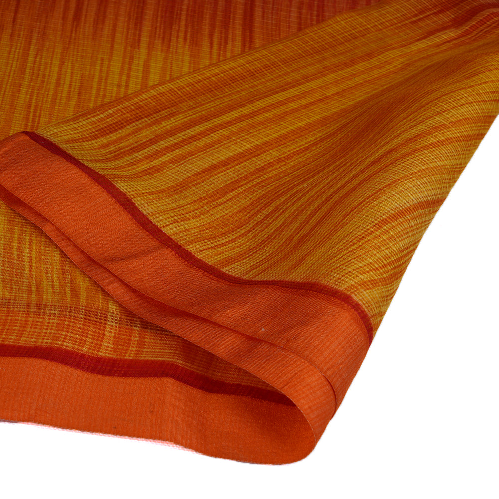 (Pre Cut 2 Mtr Piece) Multi Color Printed Kota Silk Fabric