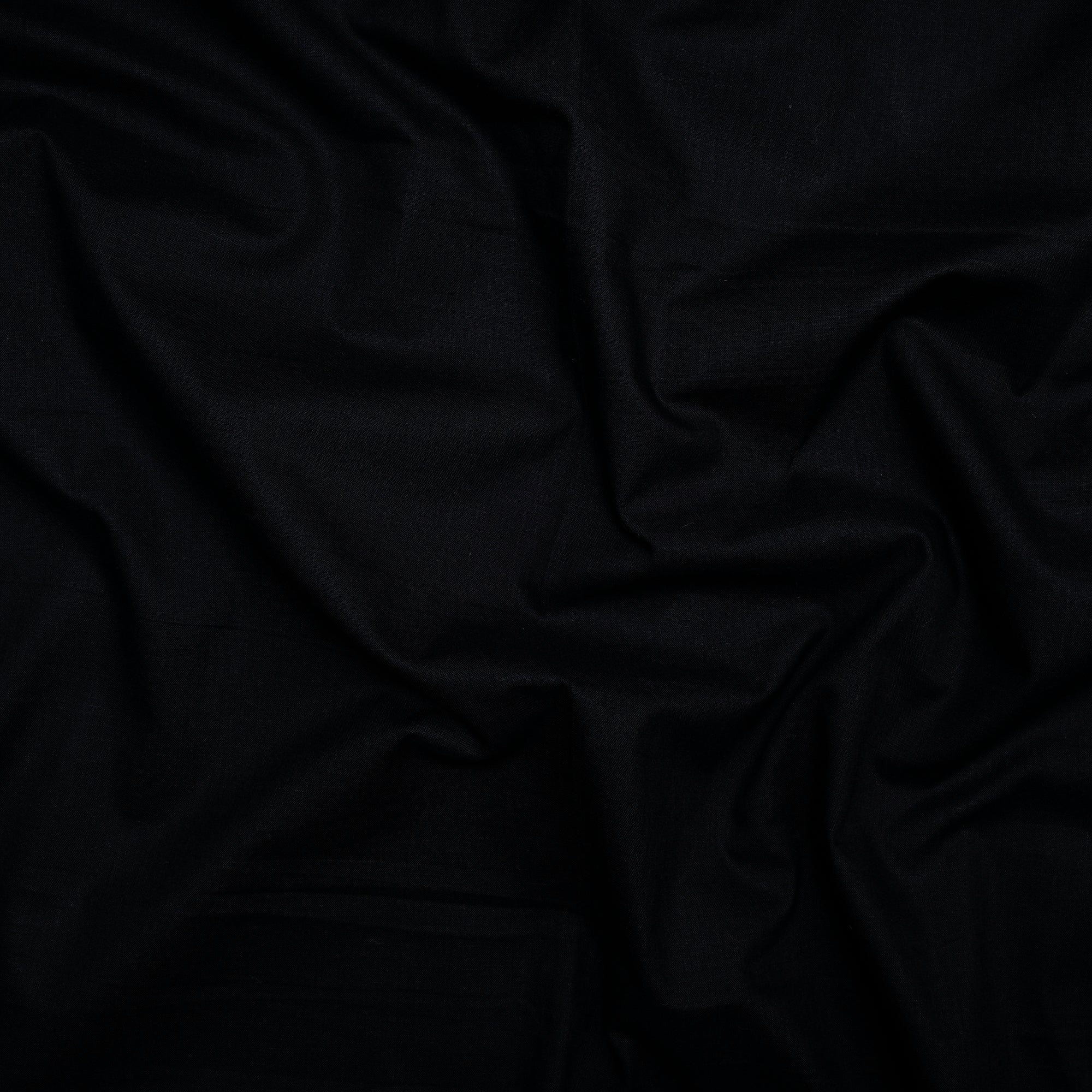 (Pre-Cut 1.80 Mtr) Charcoal Mill Dyed Cotton Cambric Fabric