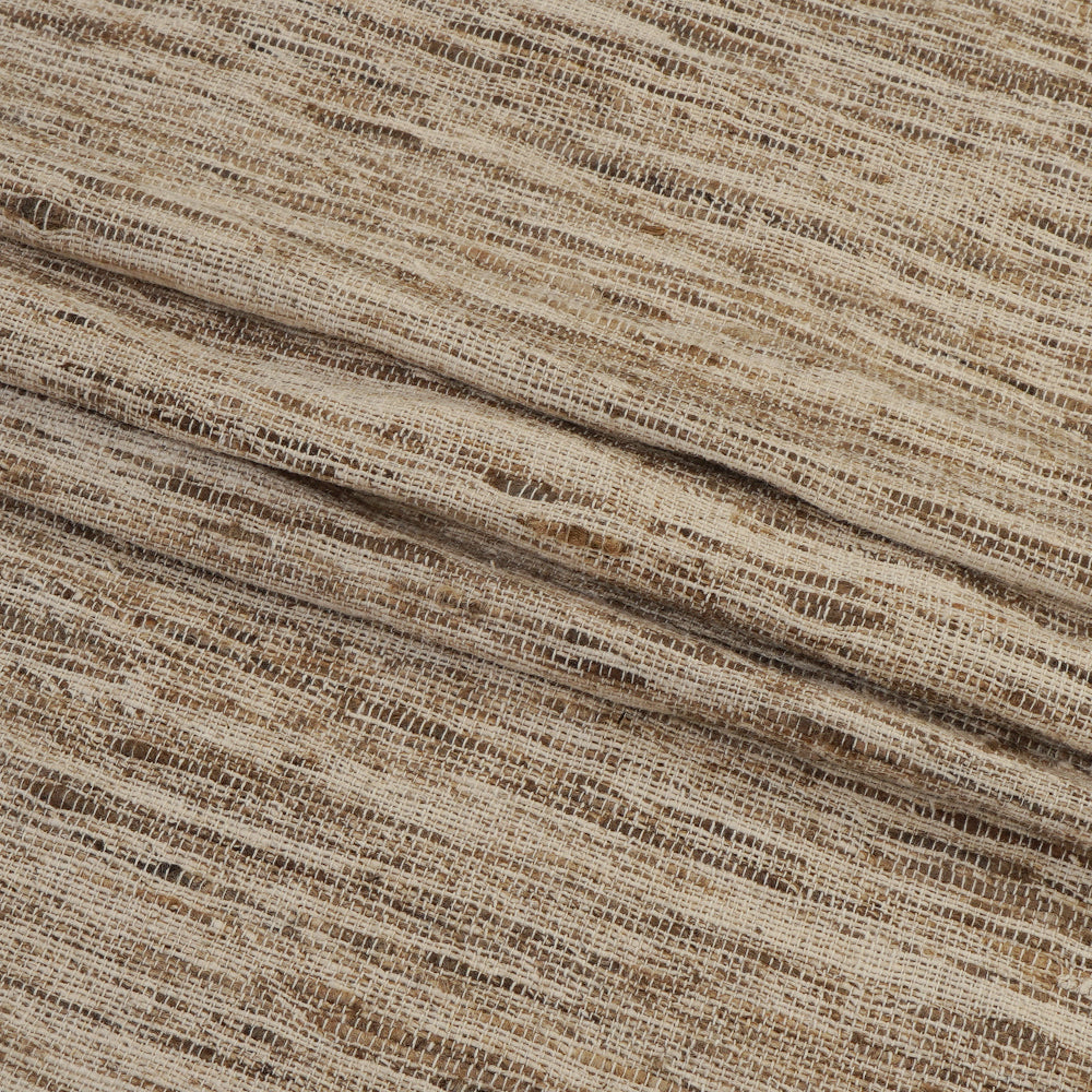 (Pre Cut 2.10 Mtr Piece) Brown Color Plain Katia Fabric
