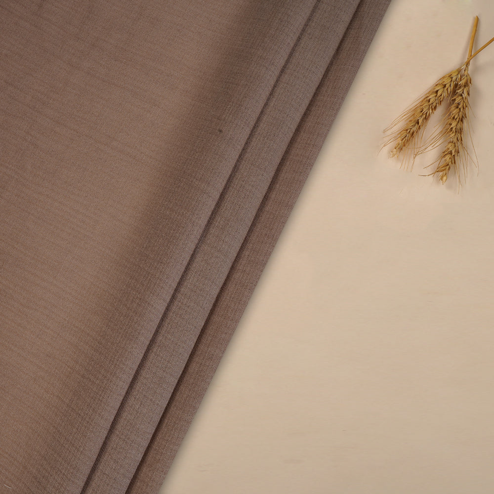 (Pre Cut 3.60 Mtr piece) Tortilla Color Viscose Fabric