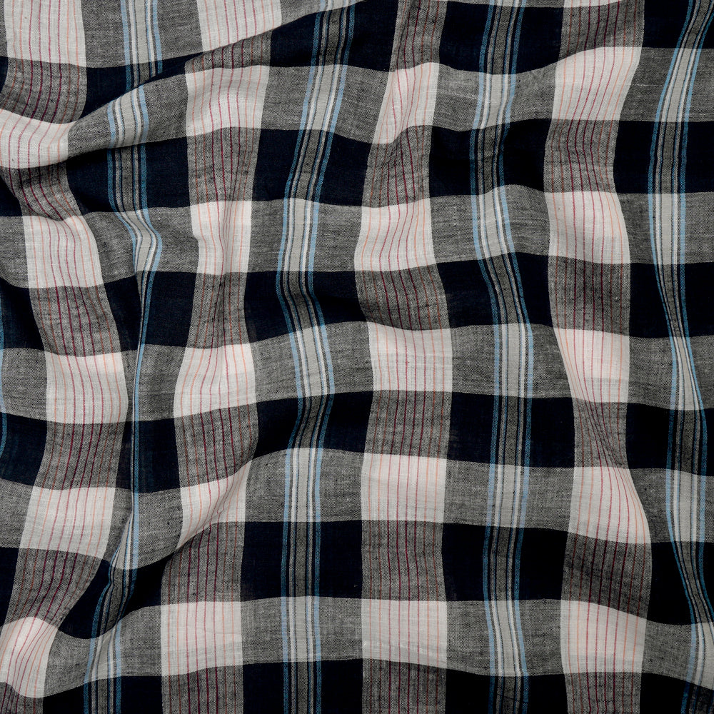 (Pre-Cut 2.35 Mtr) Multi Color Muslin Cotton Fabric