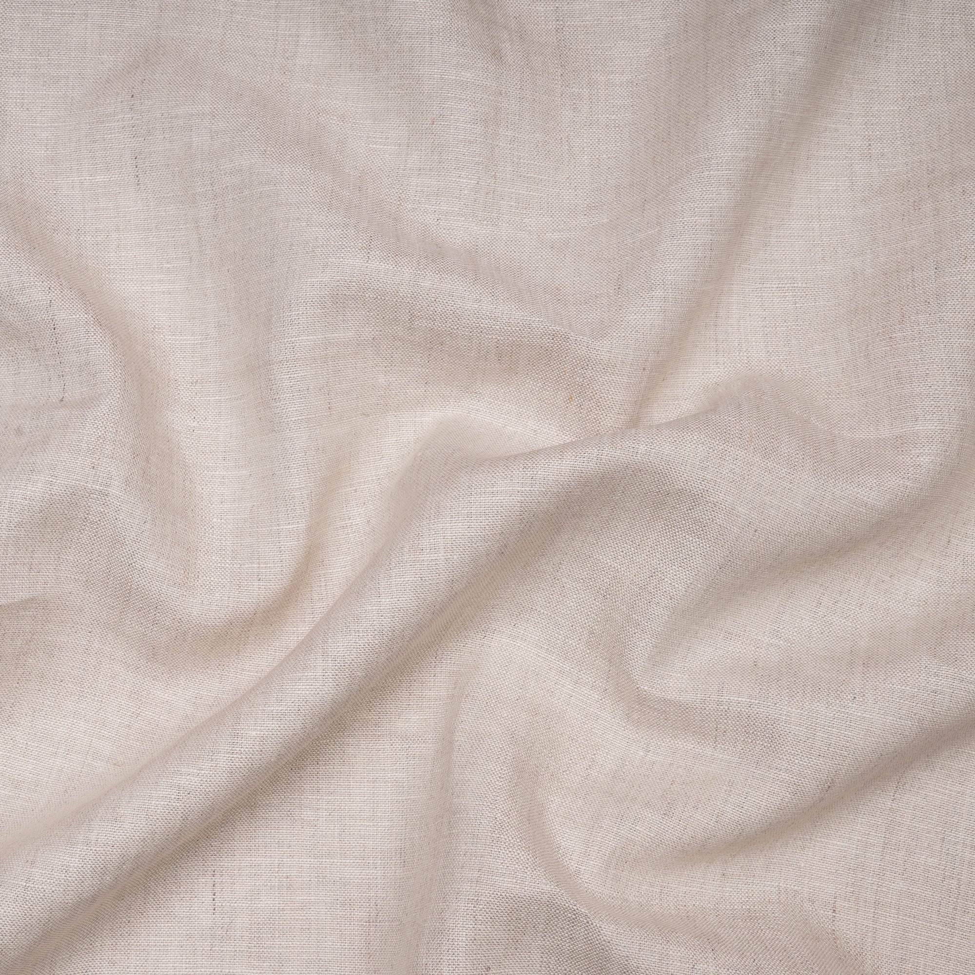(Pre-Cut 1.00 Mtr) Dust White Color Lee Fabric