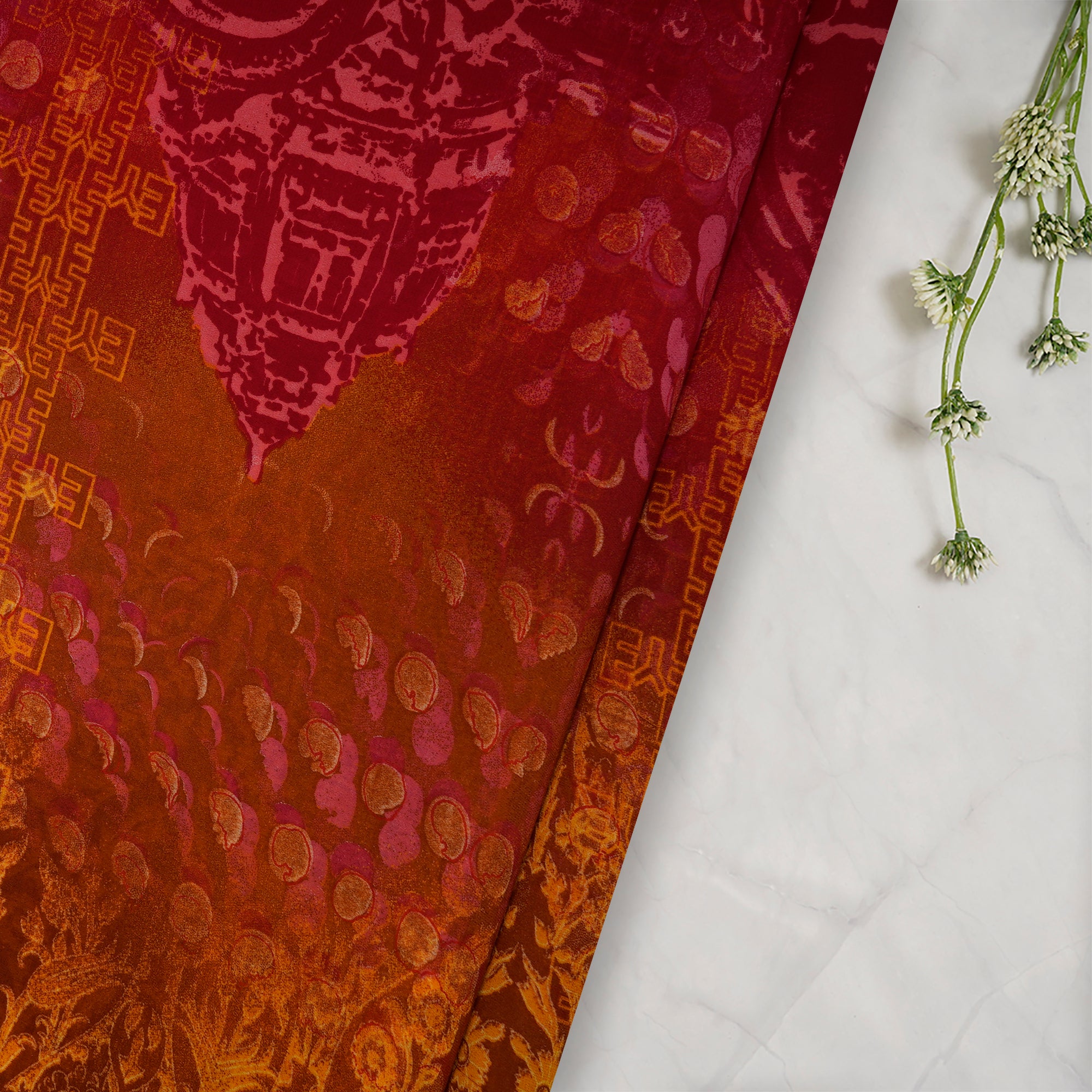 (Pre-Cut 2.50 Mtr) White Nylon Net Fabric