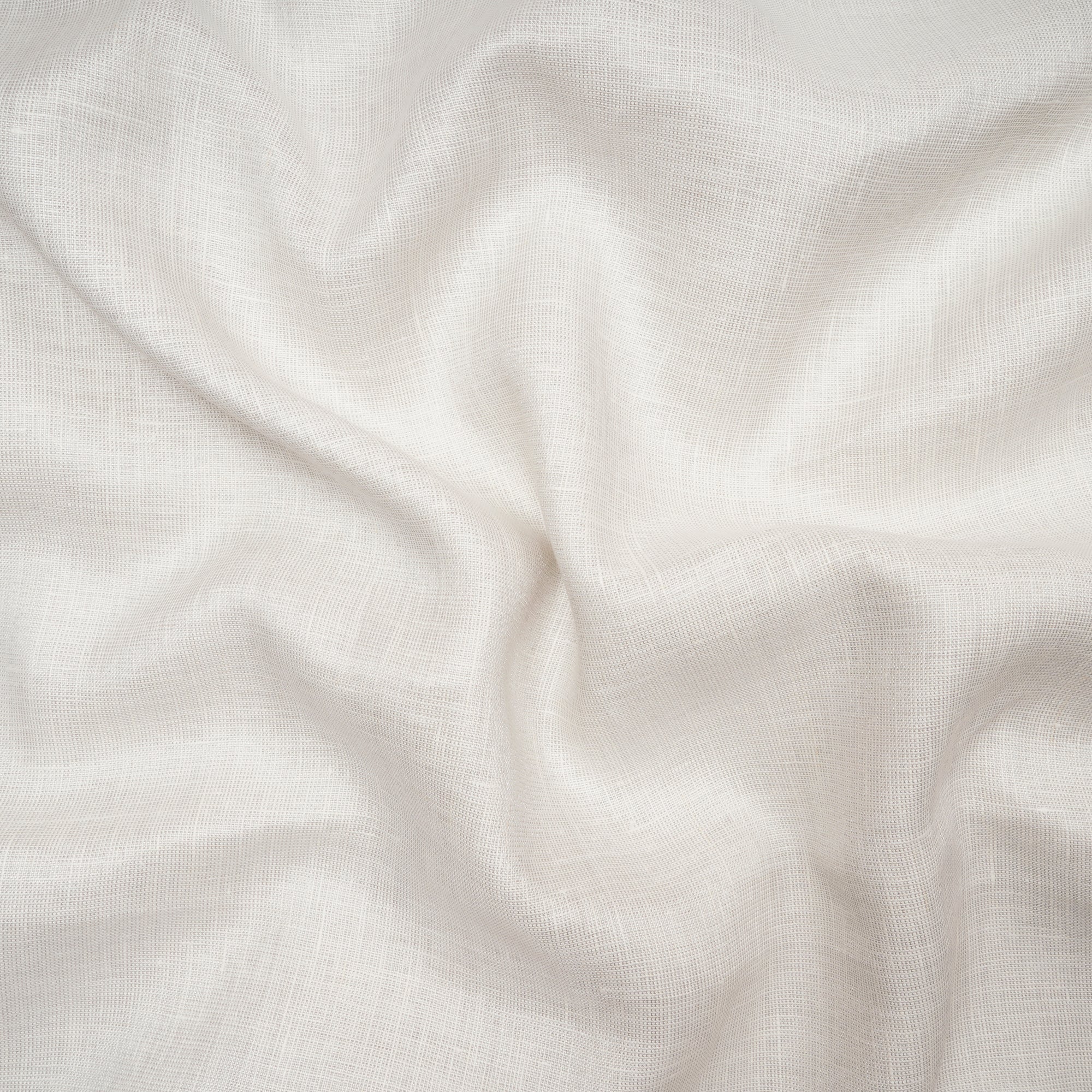 Silver Color Metallic Linen Fabric