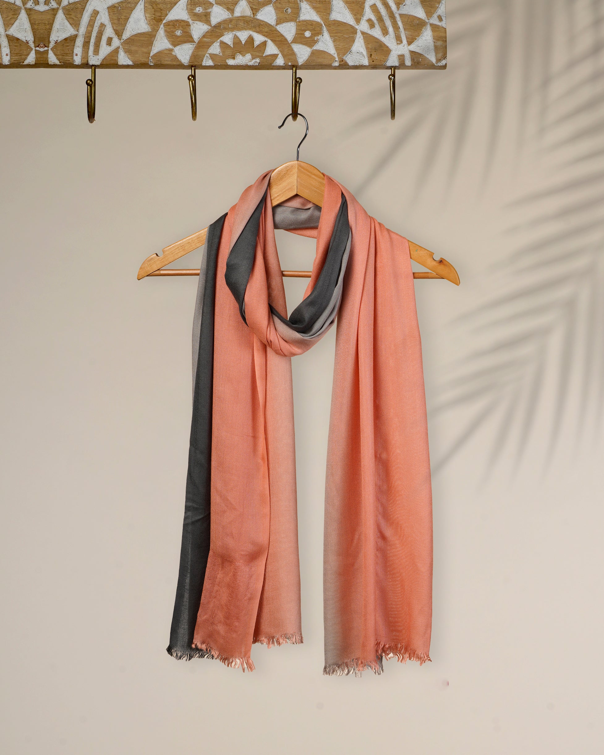 Multi Color Ombre Dyed Viscose Modal Stole