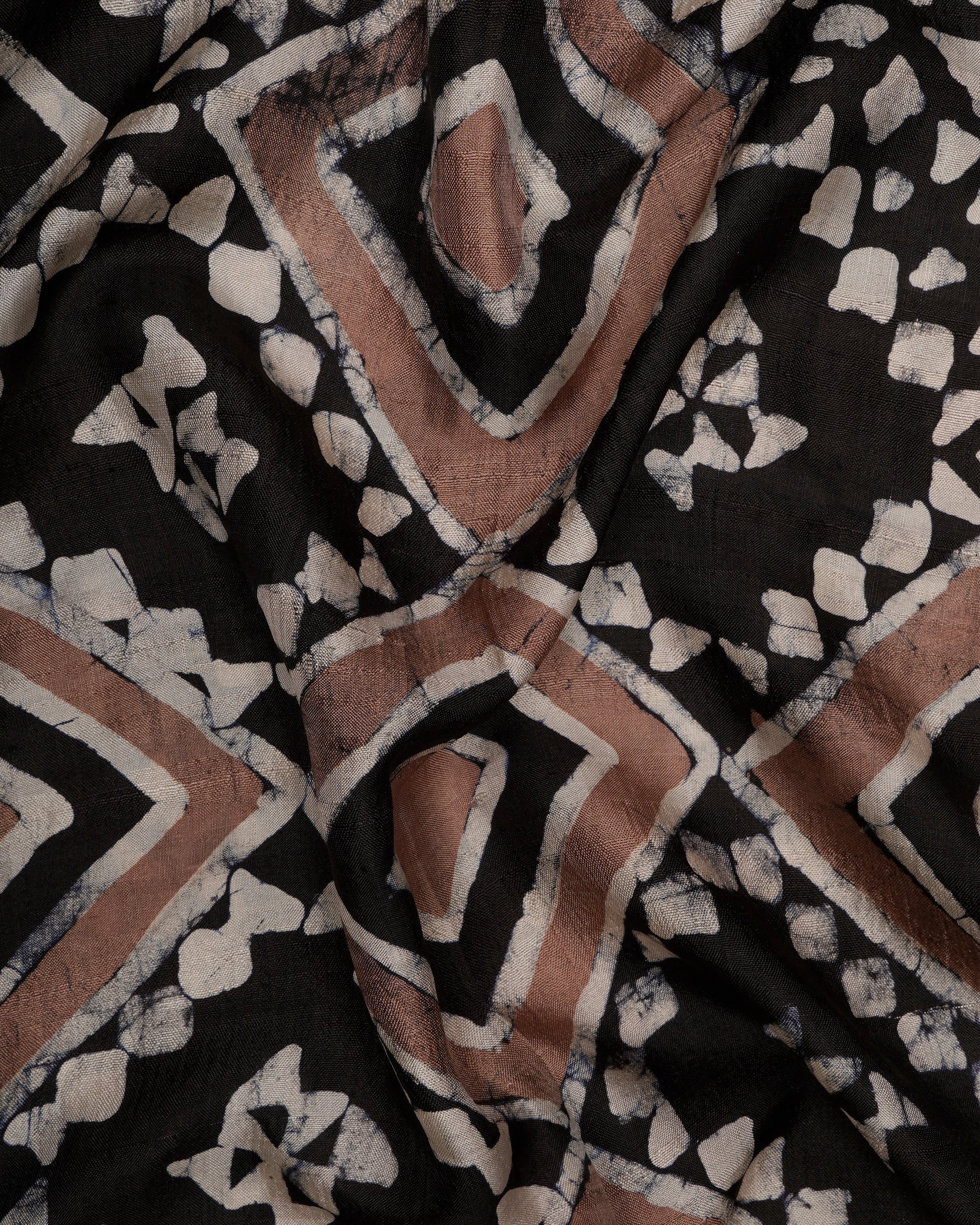 Multi Color Printed Mulberry Silk Stole