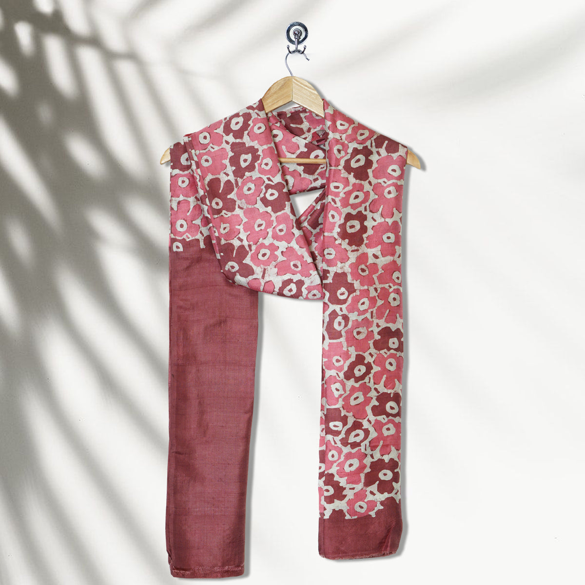 Multi Color Printed Mulberry Silk Stole