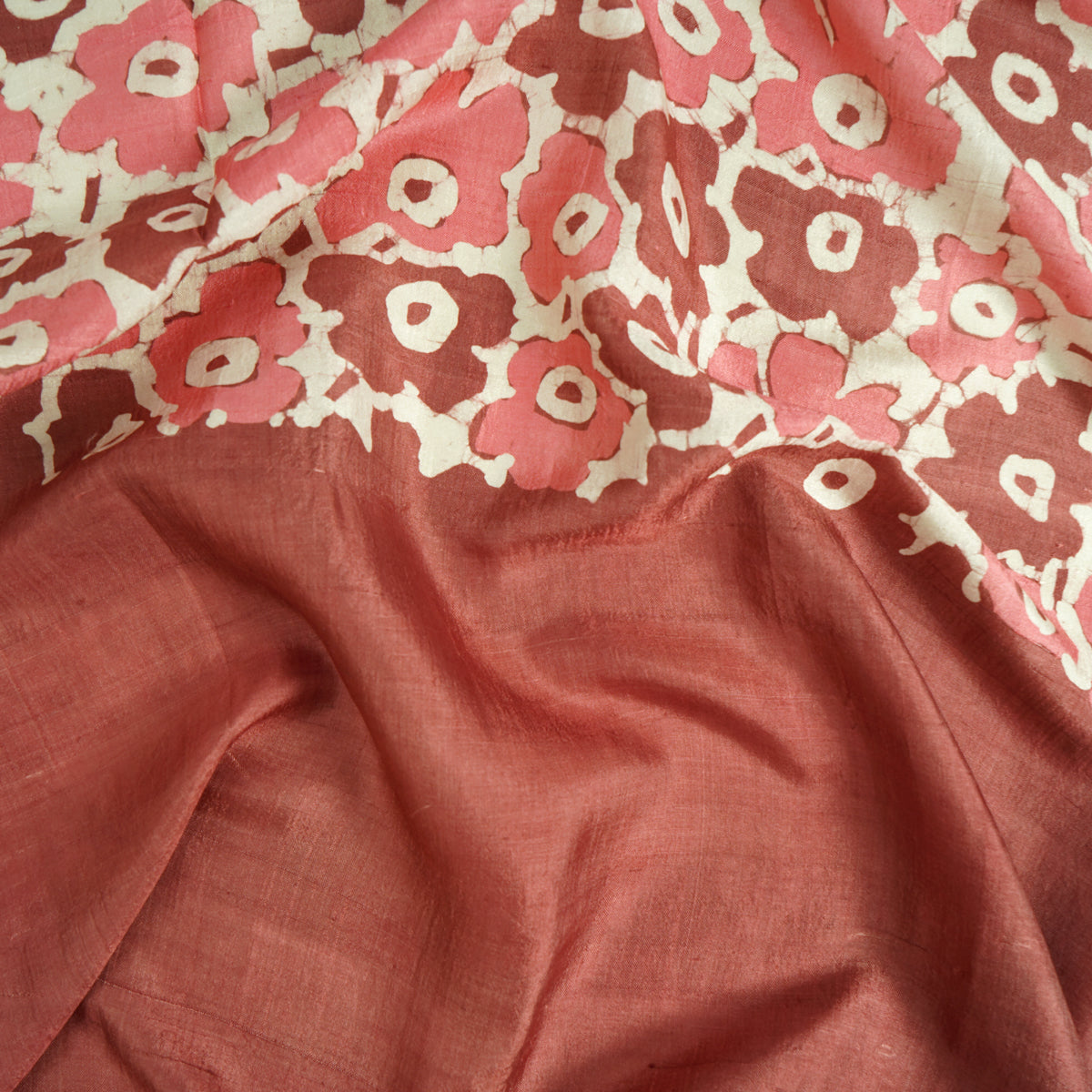 Multi Color Printed Mulberry Silk Stole