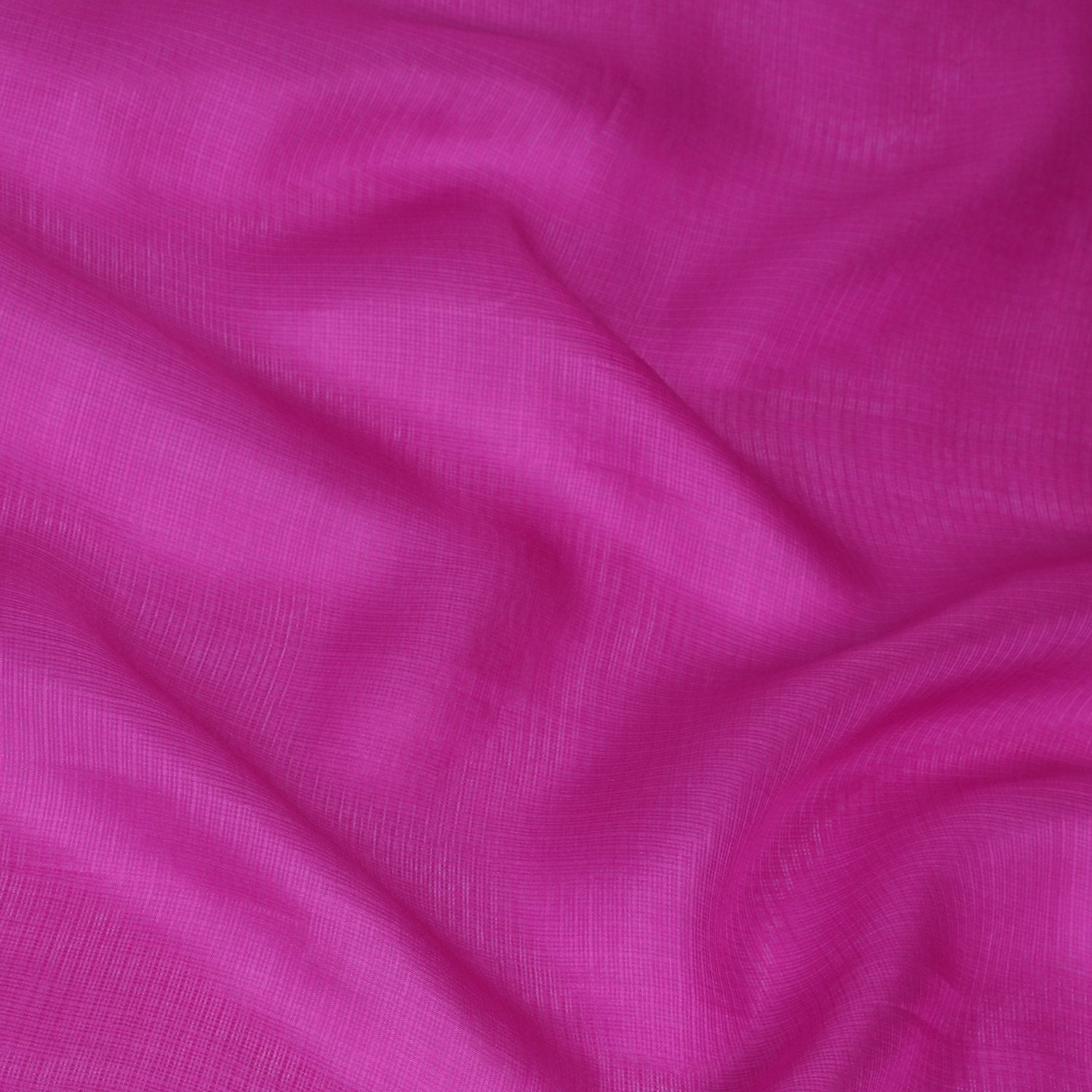 Pink Color Kota Silk Stole with Tassels