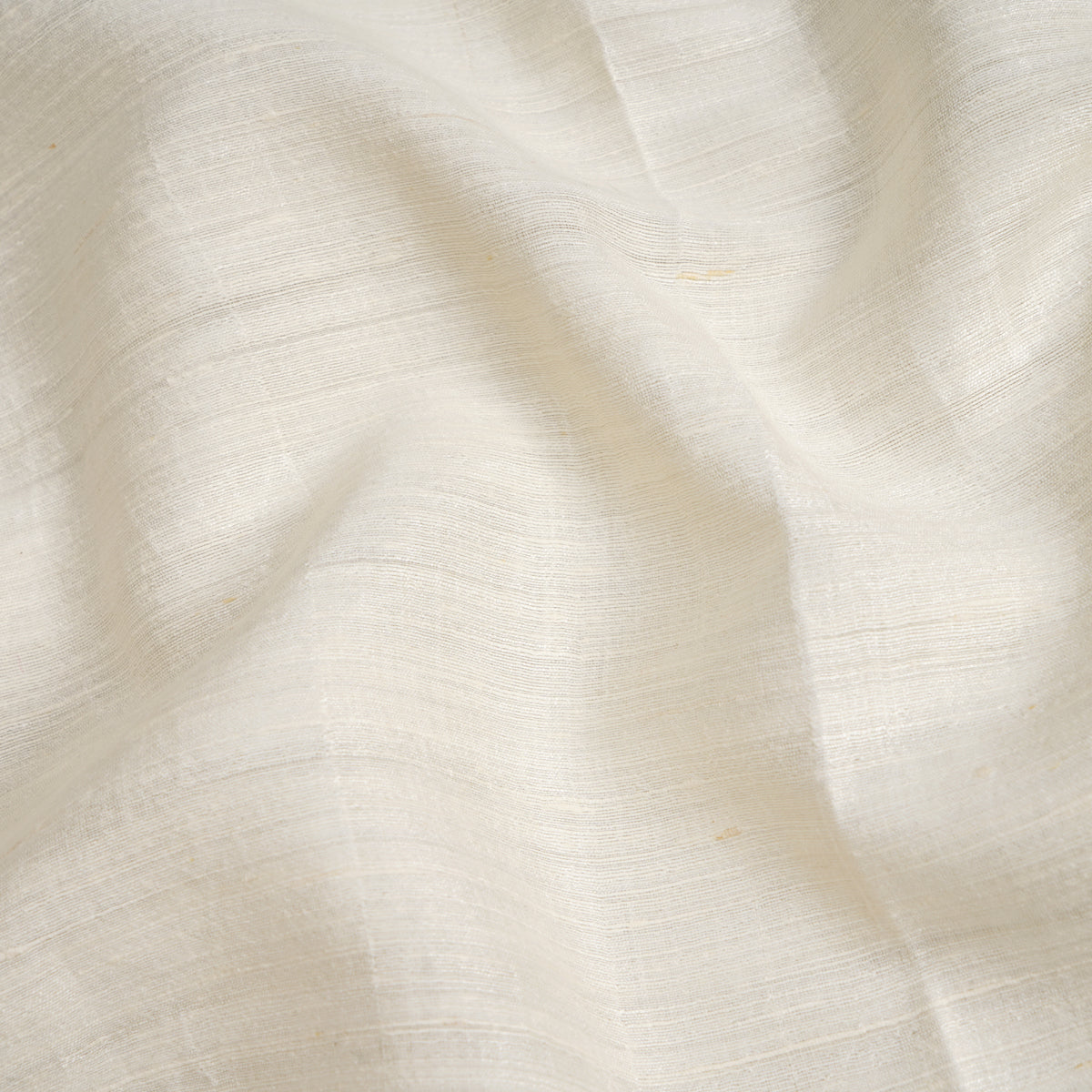 Cream Color Matka Silk Stole