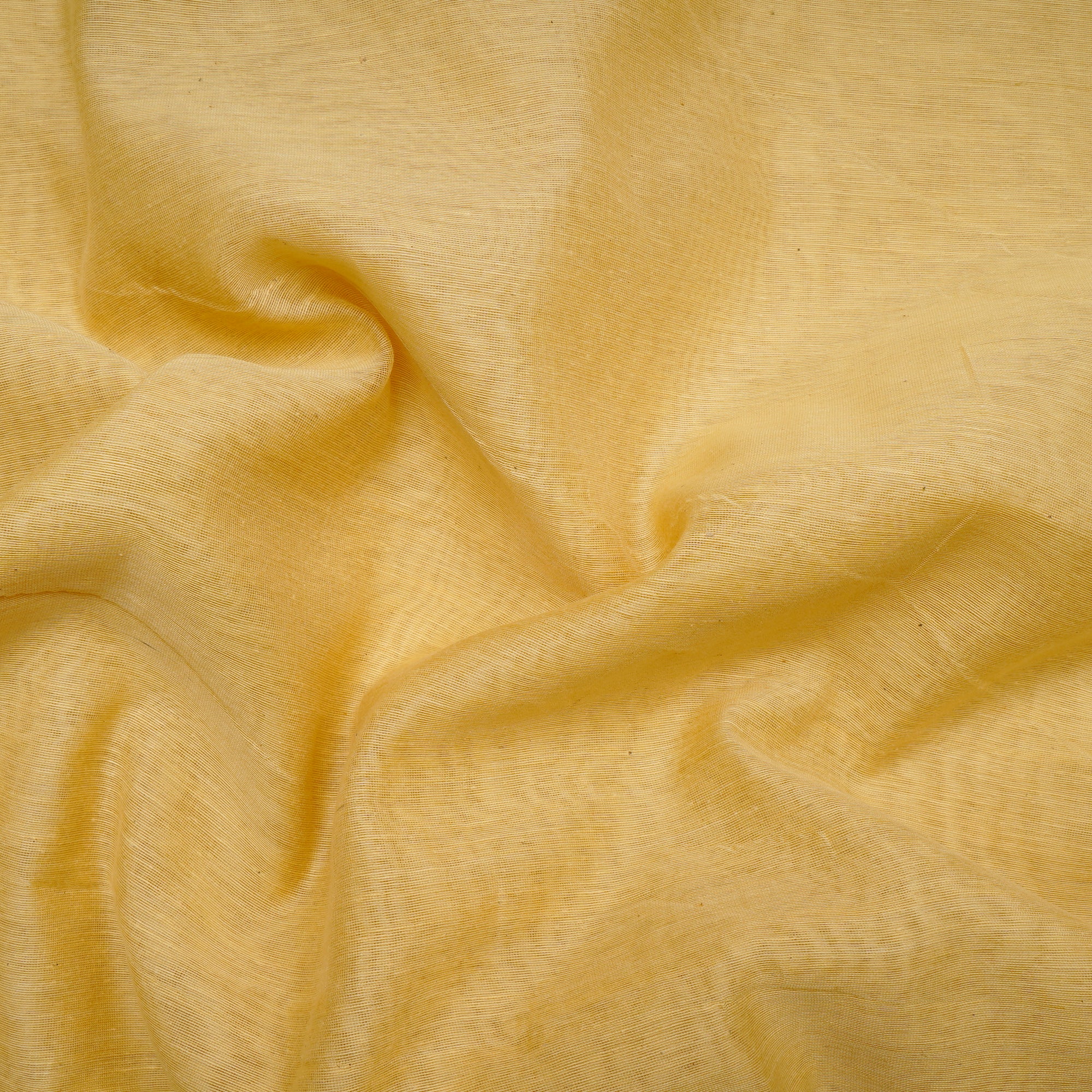 Golden Glow Color Plain Chanderi Fabric