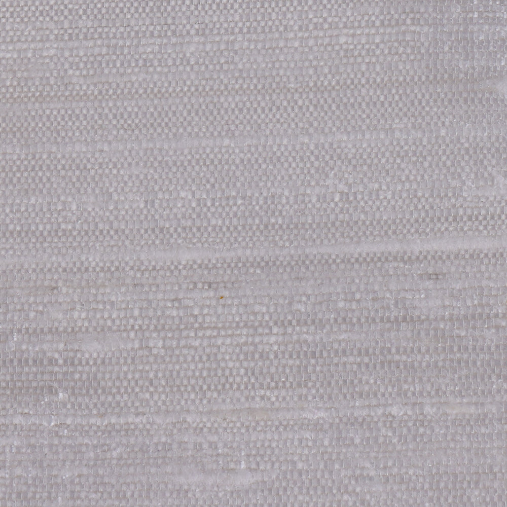 White Color 70 GLM Indian Dupion Silk (Raw Silk) Dyeable Fabric