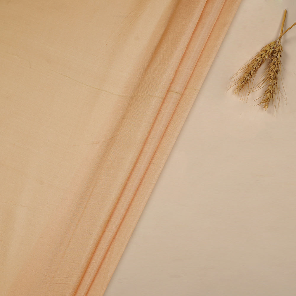 Dairy Cream Color Polyester Fabric