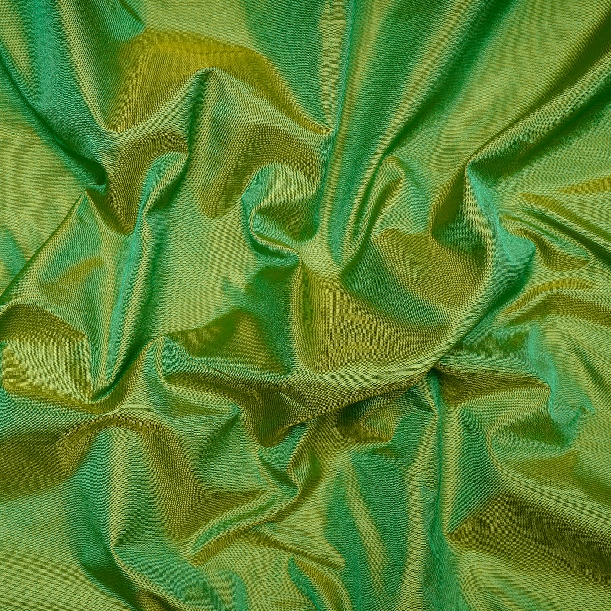 Green Color Polyester Fabric