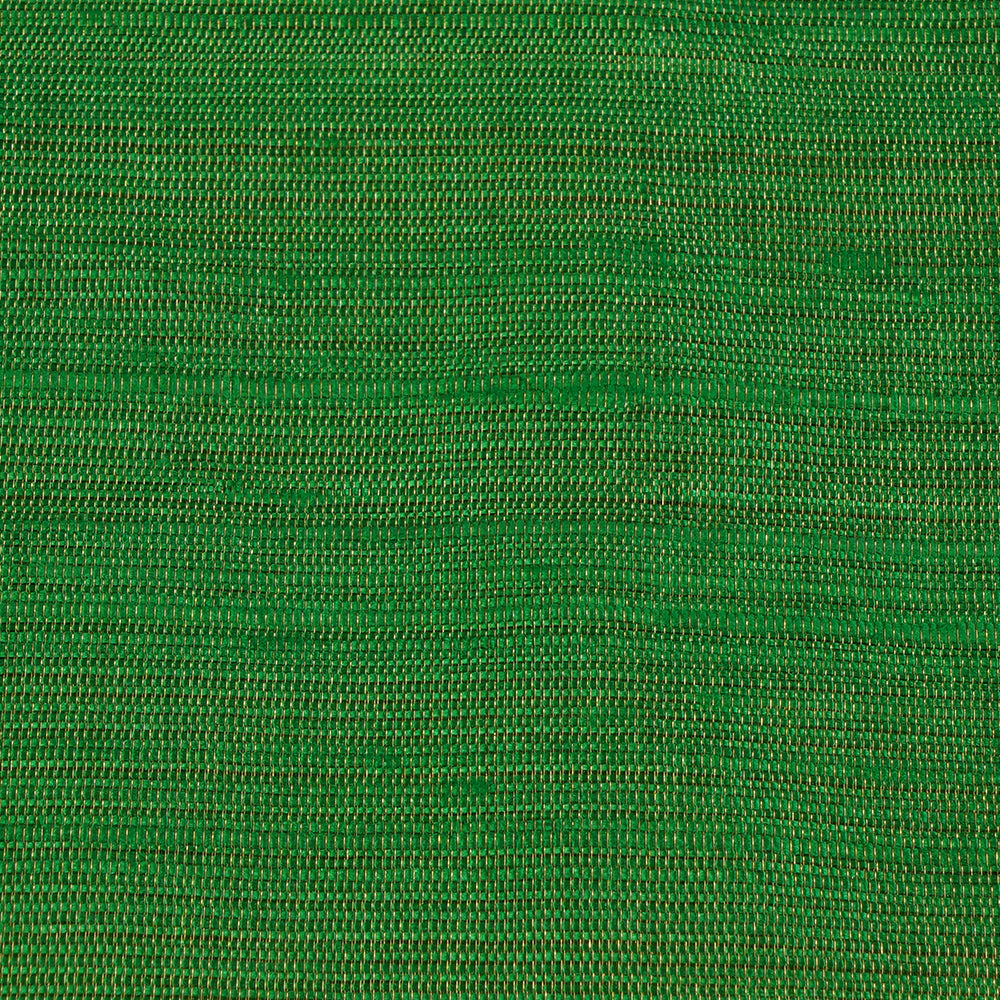 Green Color Dupion Tissue Silk Fabric