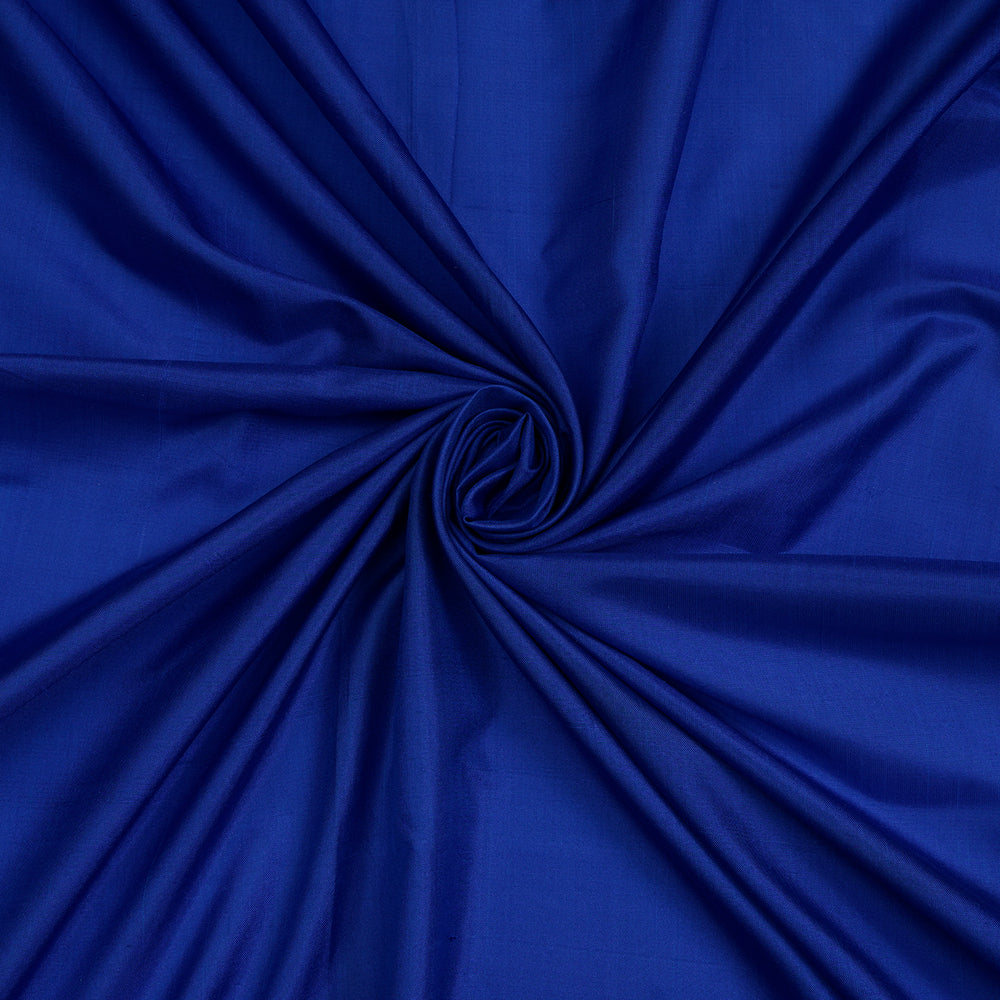 Blue Color Bangalore Silk Fabric