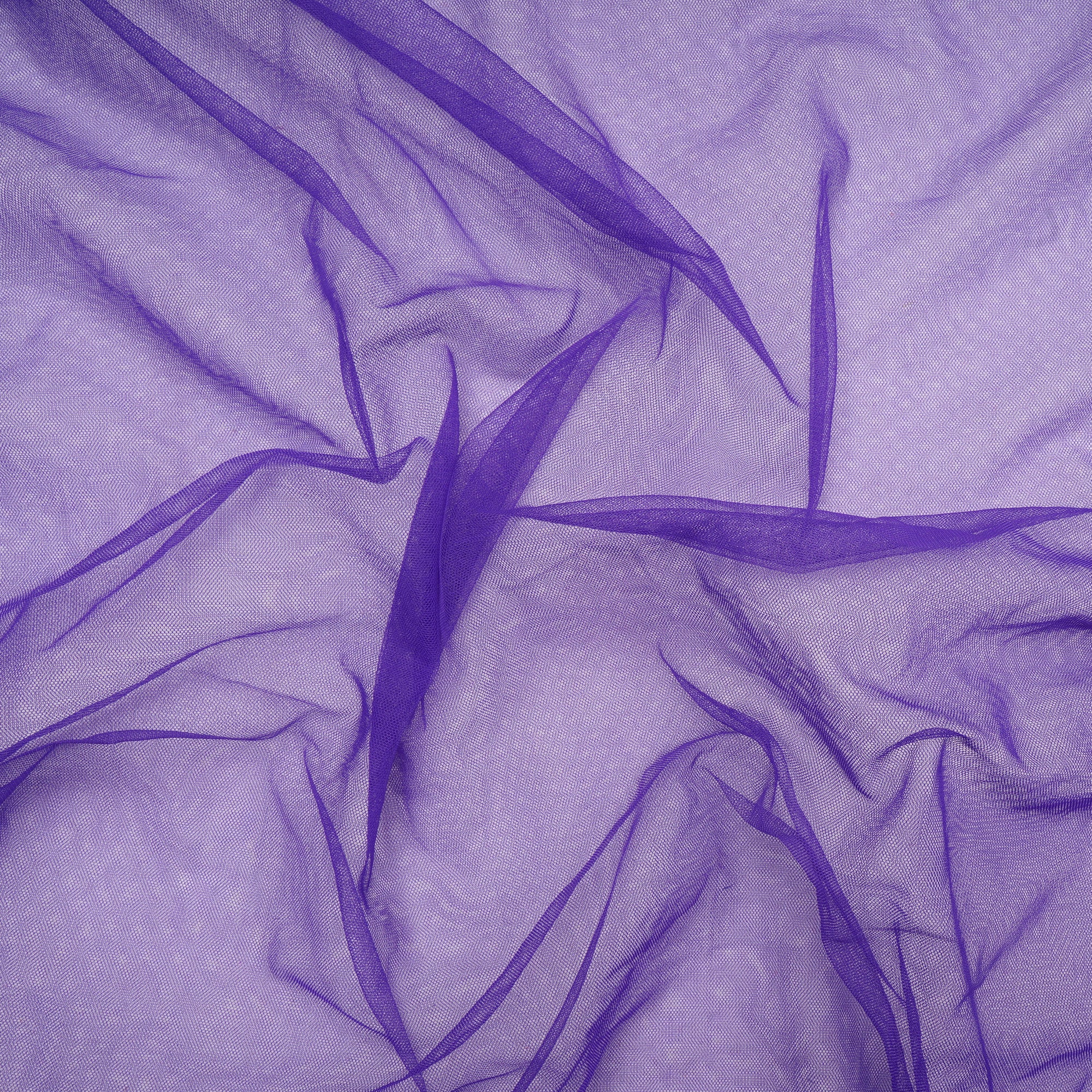 Violet Color Nylon Butterfly Net Fabric