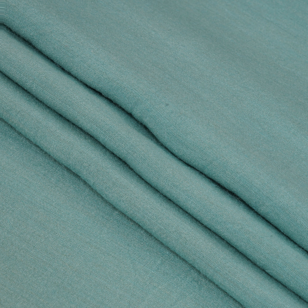 Light Blue Color Piece Dyed Muga Georgette Fabric