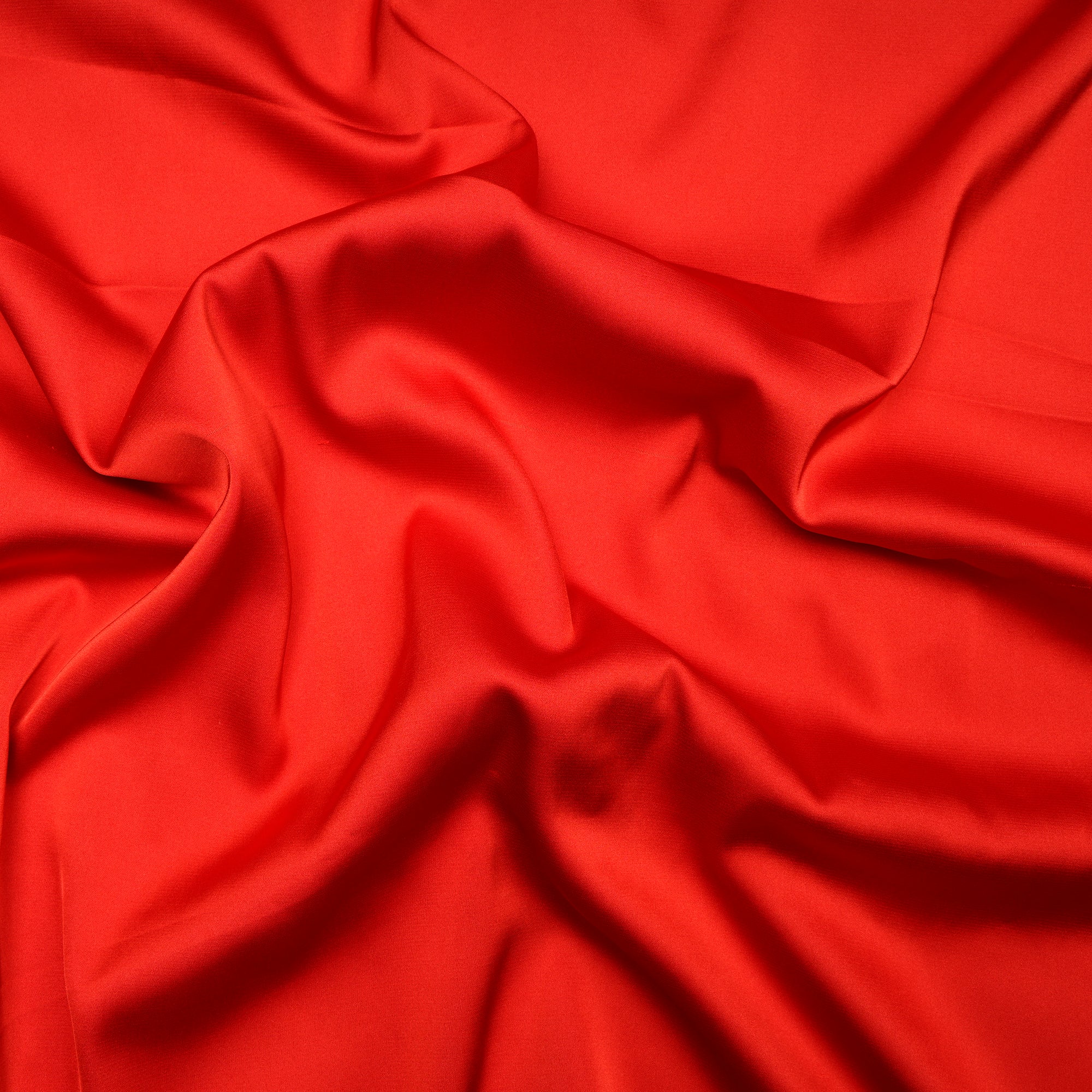 Red Color Satin Lycra Fabric