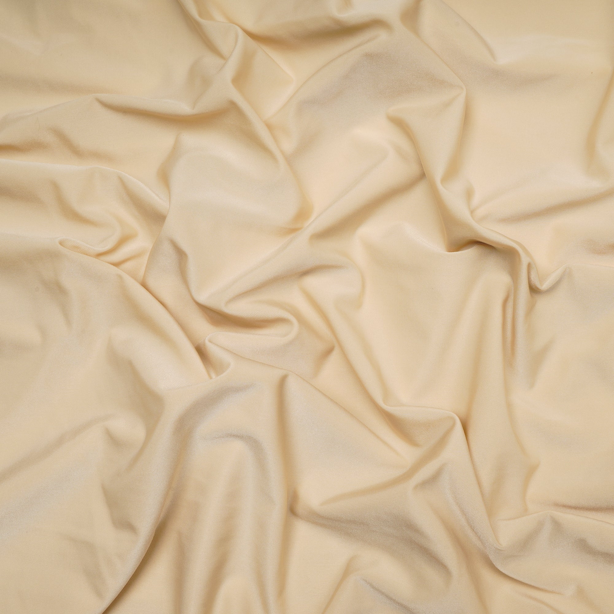 Cream Color Nylon Lycra Fabric