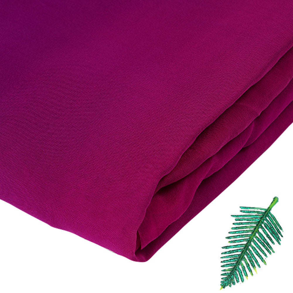 Multi Color Ombre Dyed Chiffon Silk Fabric