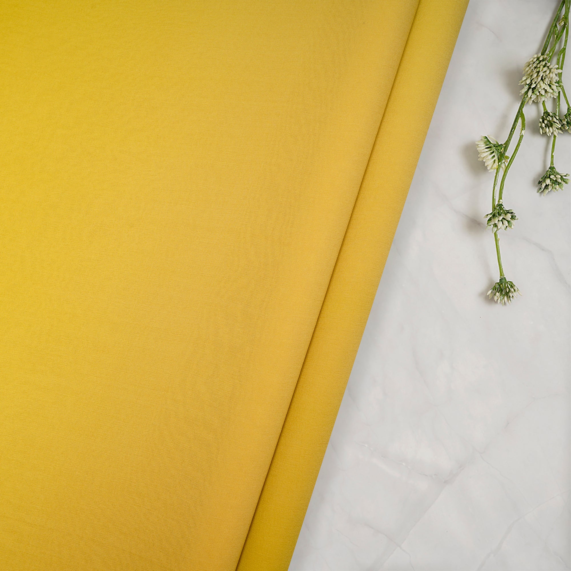 Multi Color Ombre Dyed Georgette Silk Fabric with Zari Border