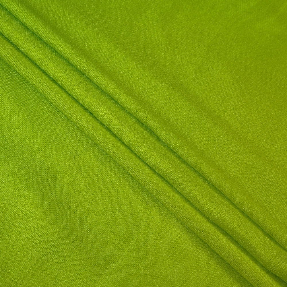 Green Color Ombre Dyed Georgette Dobby Fabric