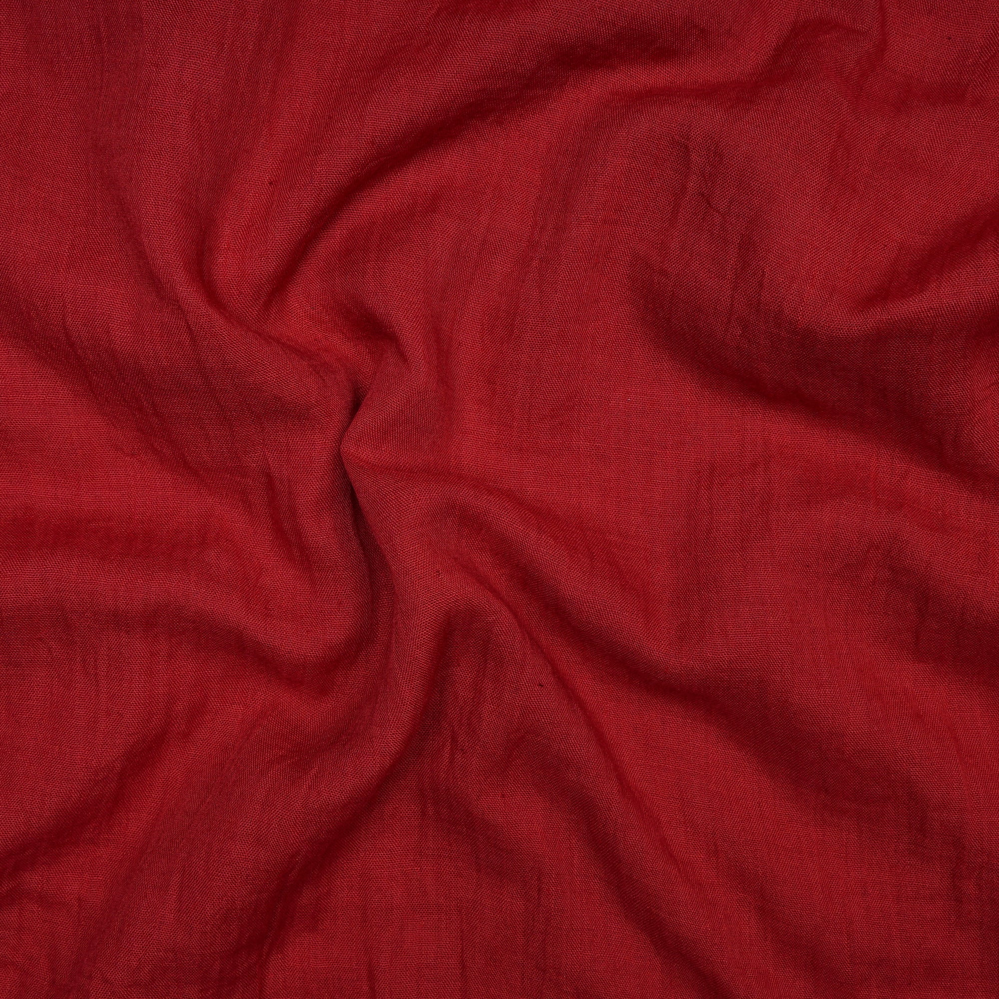 Red Color Cheese Cotton Fabric