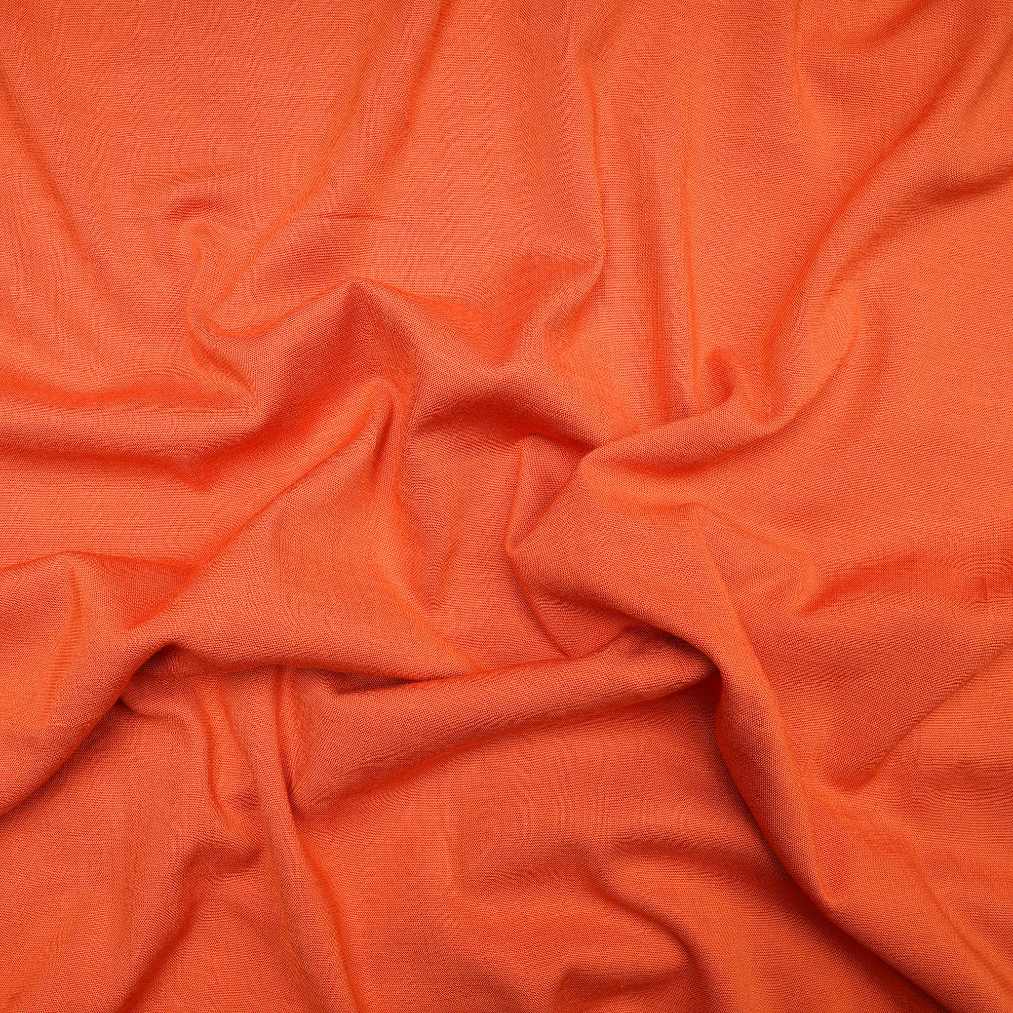 Orange Color Fancy Lycra Polyester Fabric