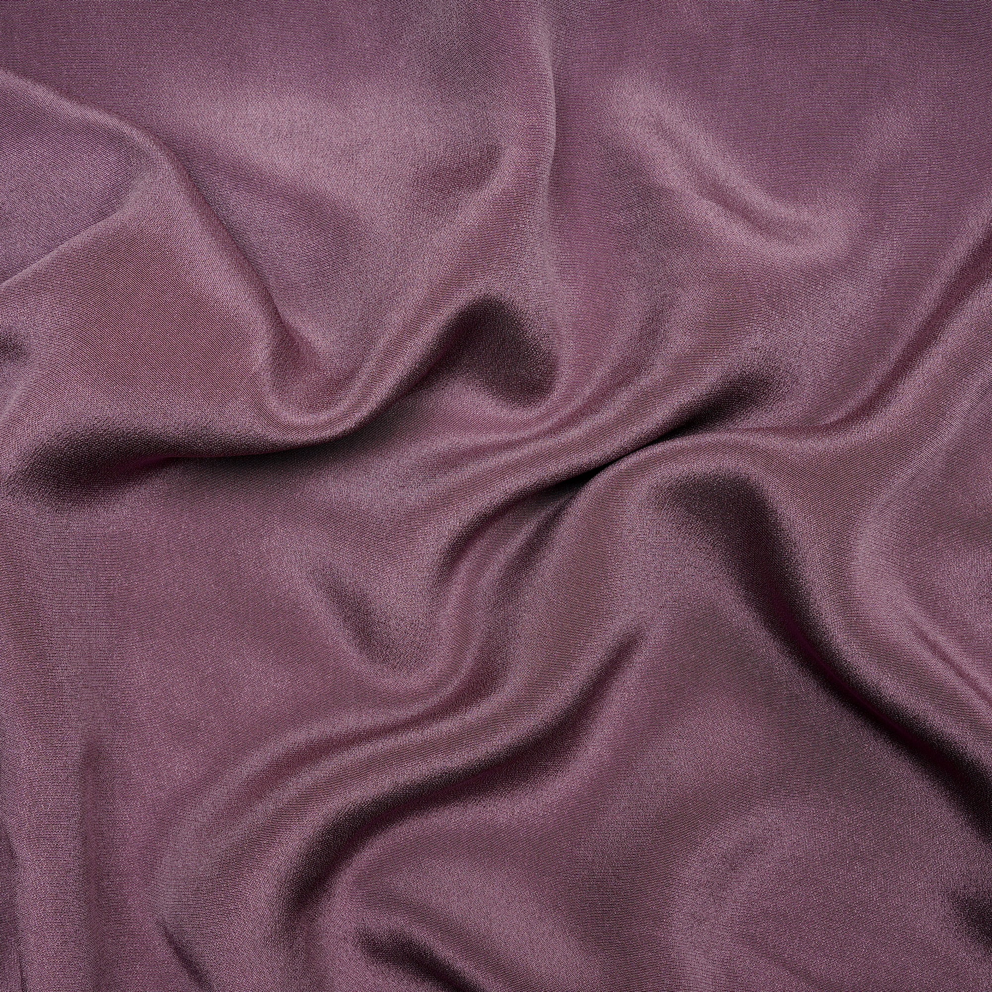 Dusty Lavender Color Heavy Crepe Silk Fabric