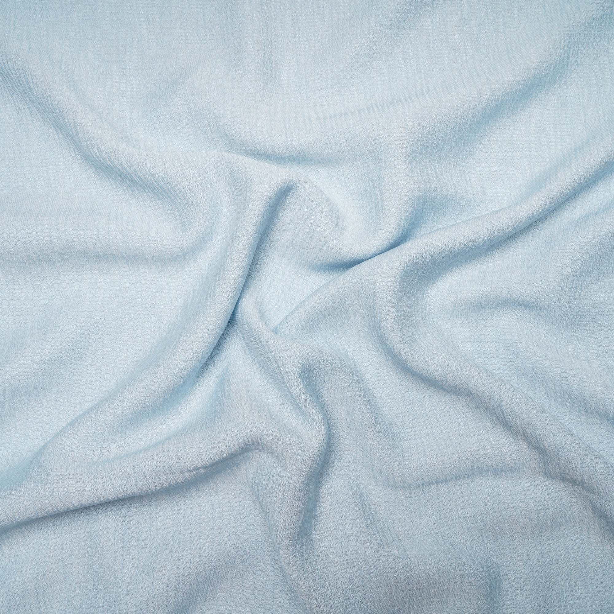 Light Blue Color Viscose Nylon Fabric
