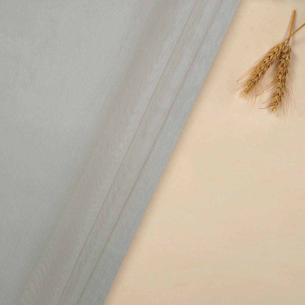 White Color Spun Cotton Fabric