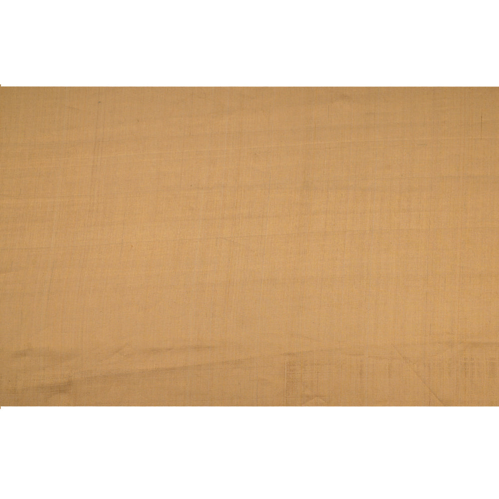 Light Golden Color Handwoven Tissue Fabric