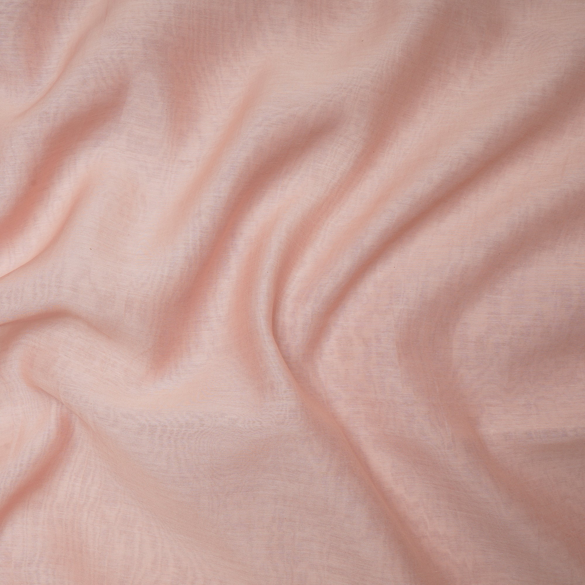 Blush Color Pure Fine Chanderi Fabric