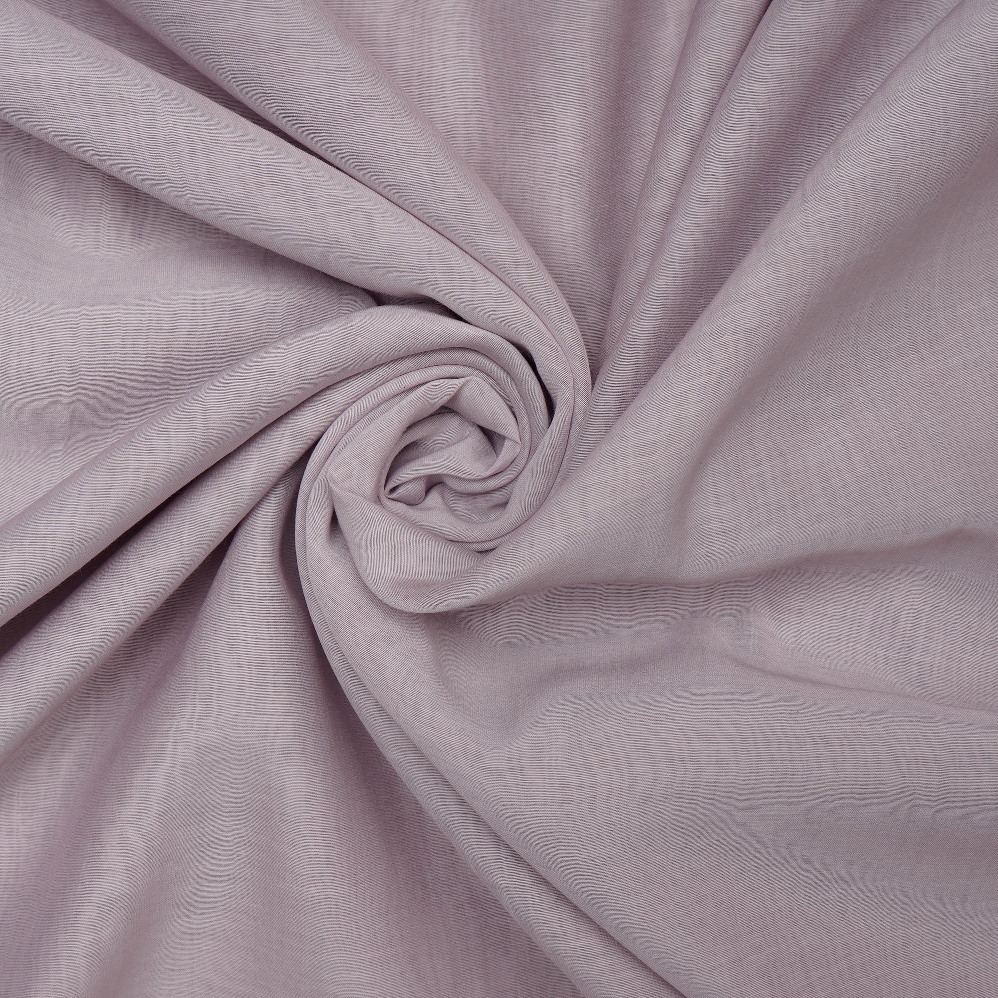 Light Grey Plain Pure Fine Chanderi Fabric