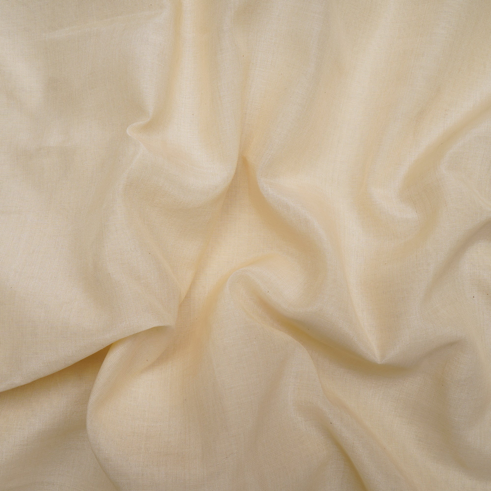 Off White Color I Dyeable Tussar Chanderi Fabric