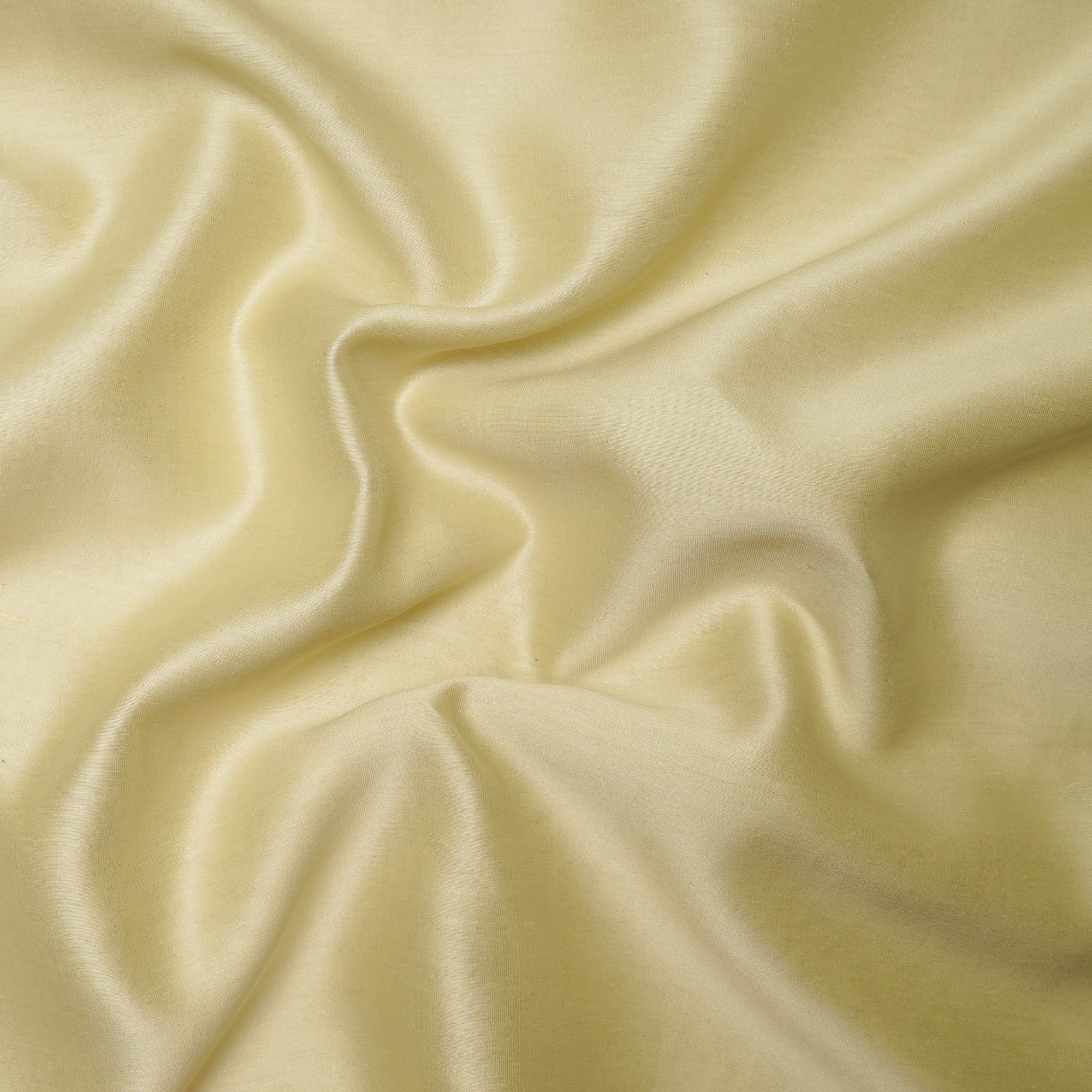 Pale Green Piece Dyed Pure Chanderi Fabric
