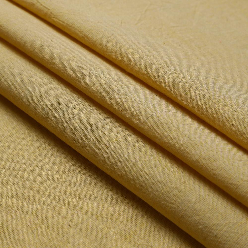 GoldenRod Color Yarn Dyed Muslin Cotton Fabric