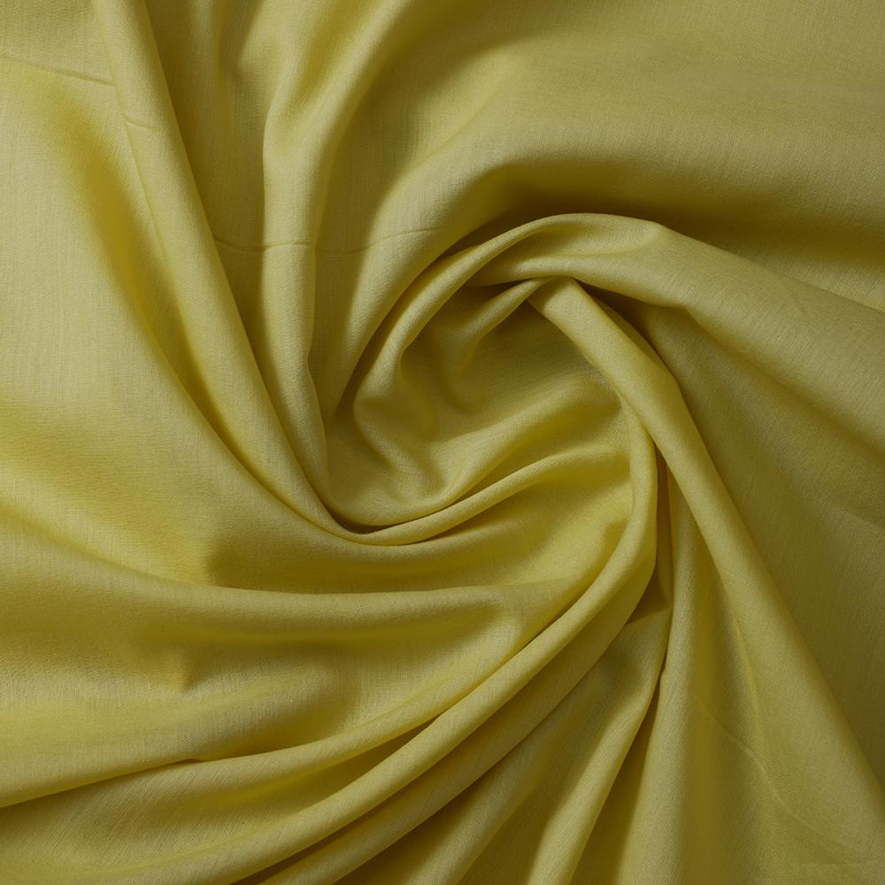 Khaki Color Cotton Voile Fabric