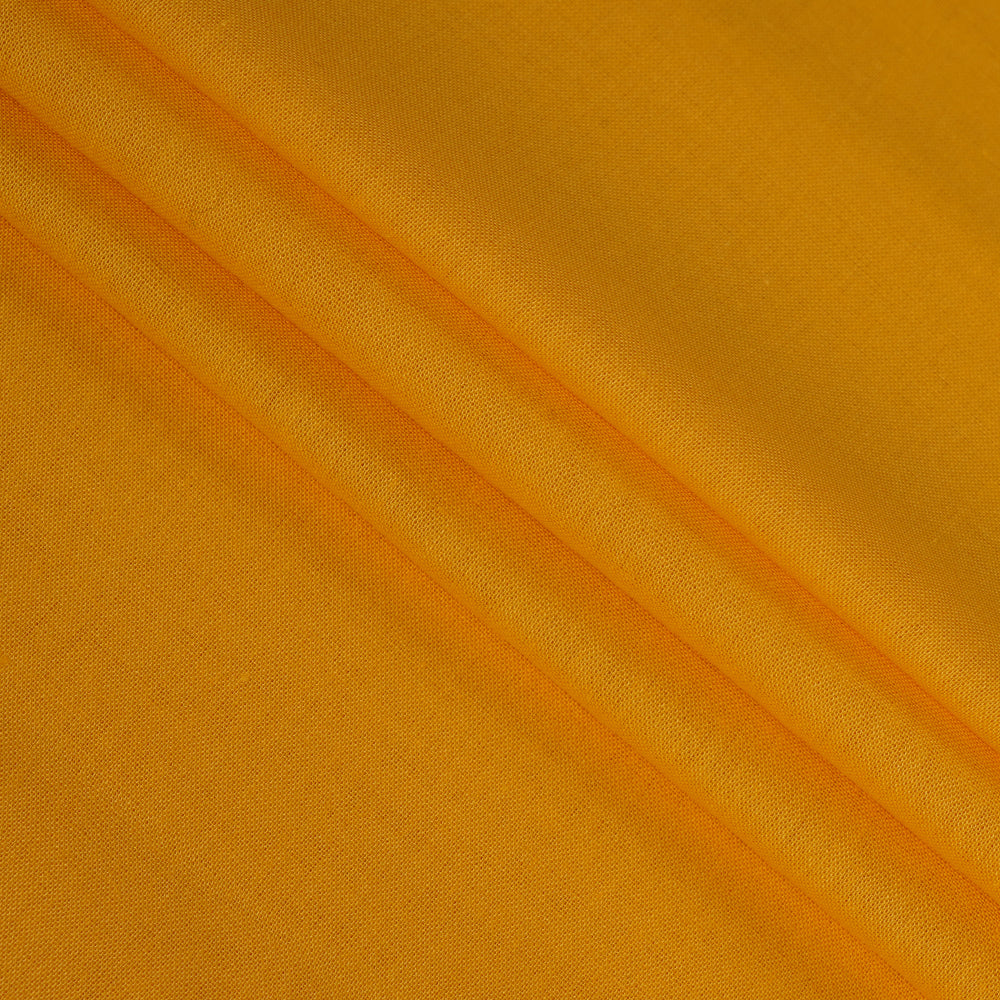 Dark Yellow Color Cotton Voile Fabric