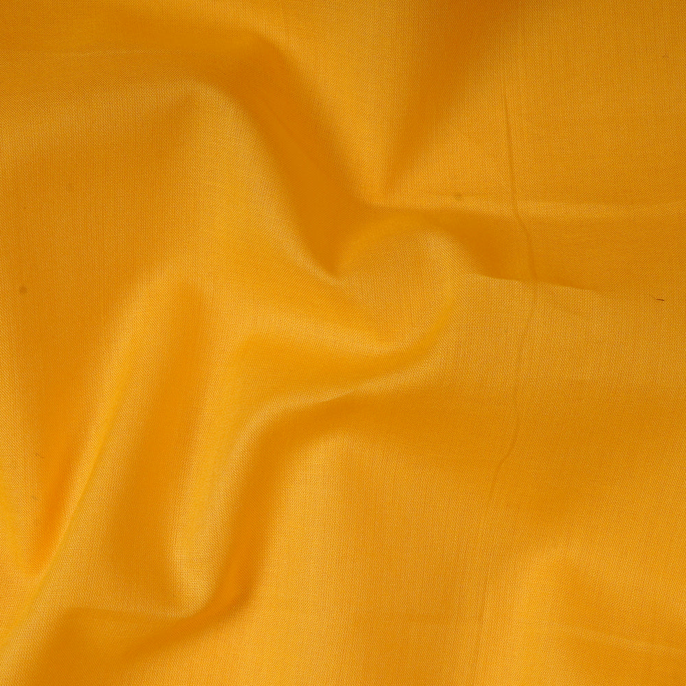 Yellow Color Cotton Voile Fabric