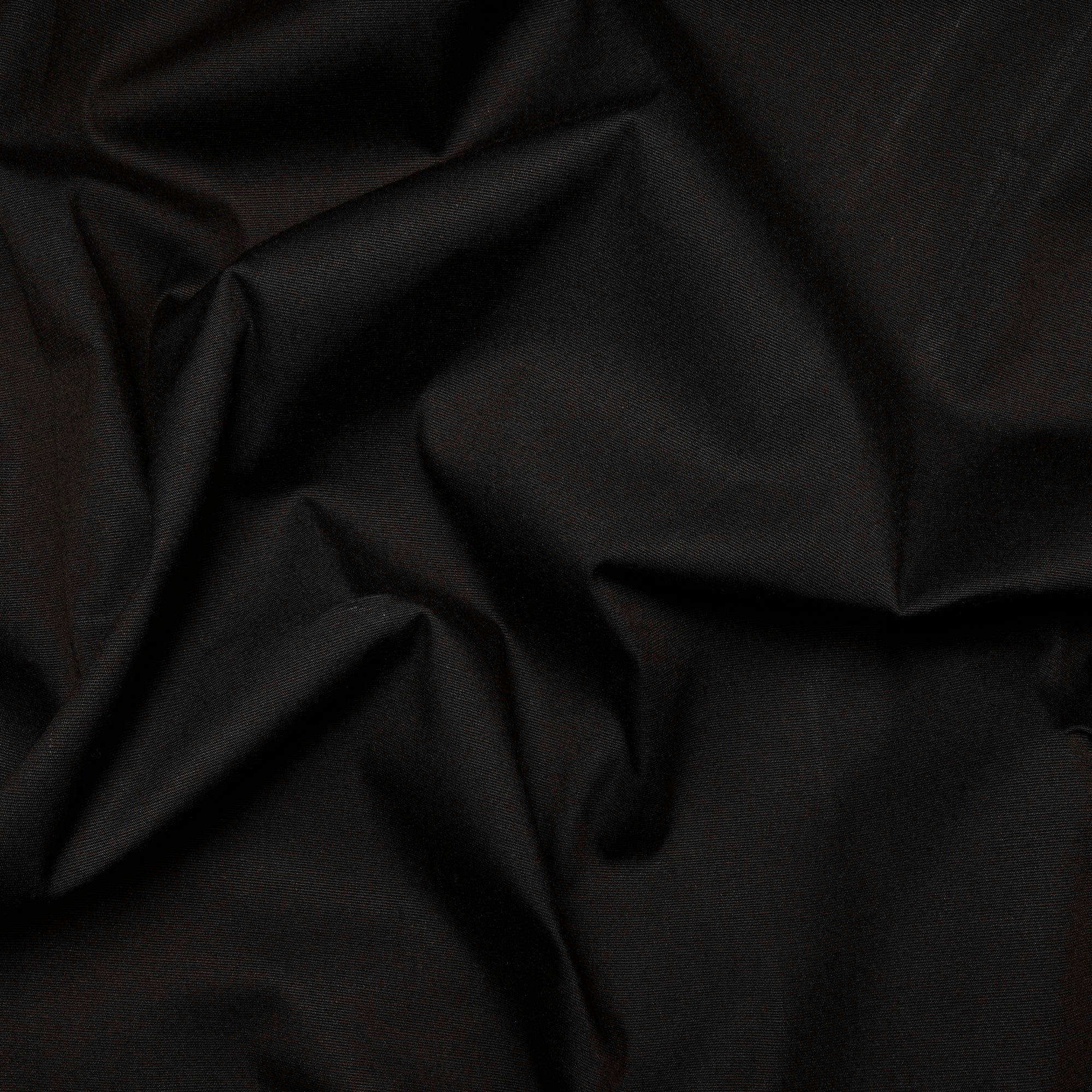 Black Mill Dyed Cotton Lycra Fabric