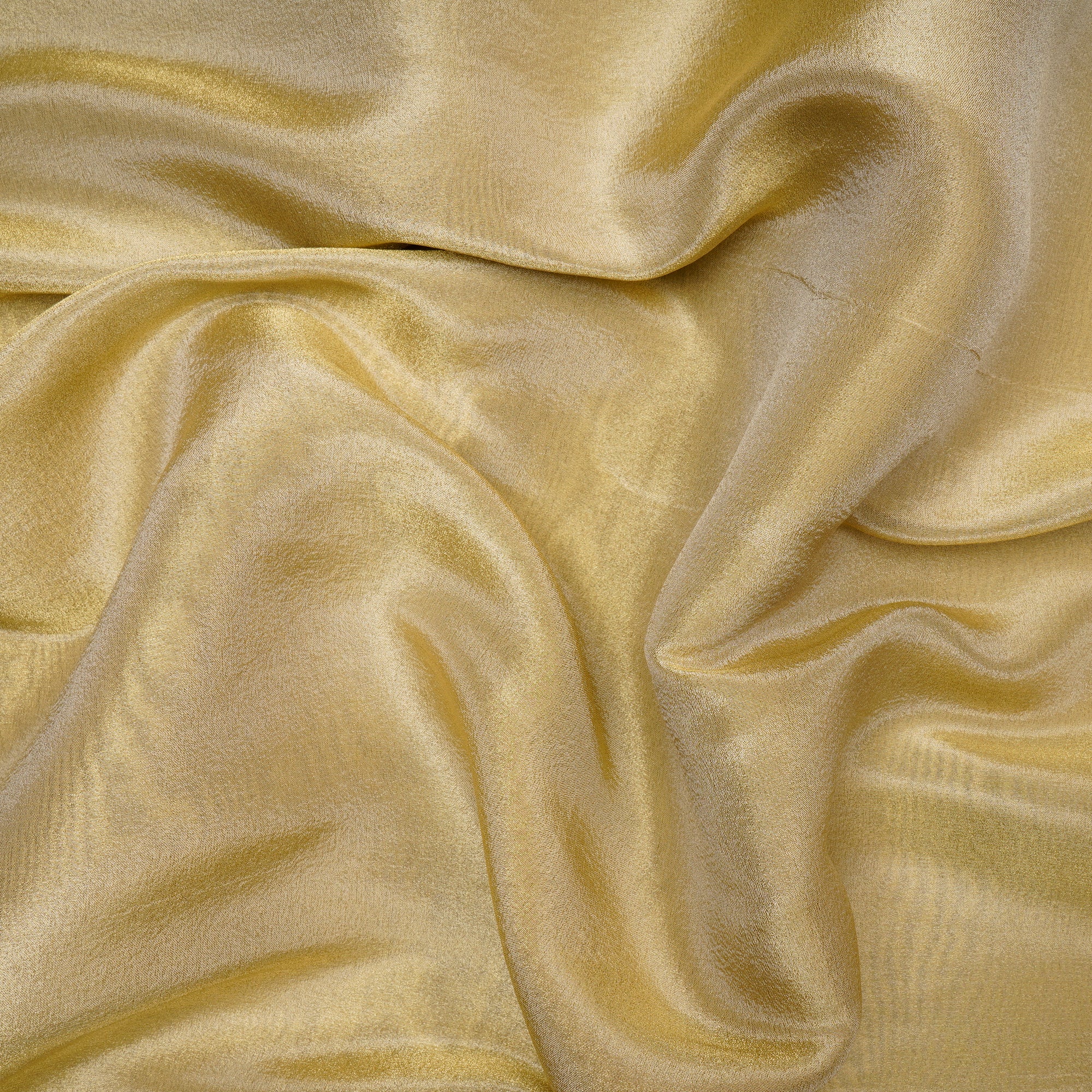 Golden Color Bemberg Crepe Fabric