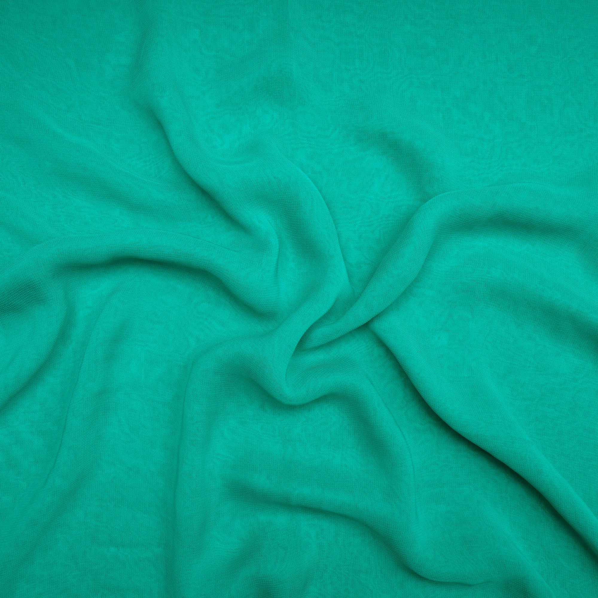 Light Sea Green Color Piece Dyed Viscose Georgette Fabric